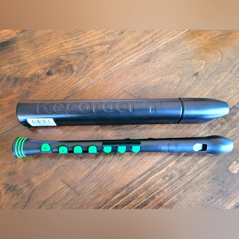 Black and Green Recorder